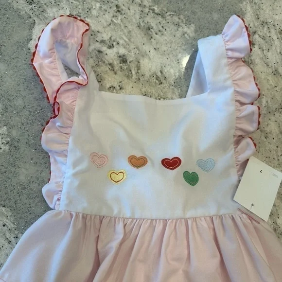 The Proper Peony Heart Dress Size 7 - Picture 9 of 10